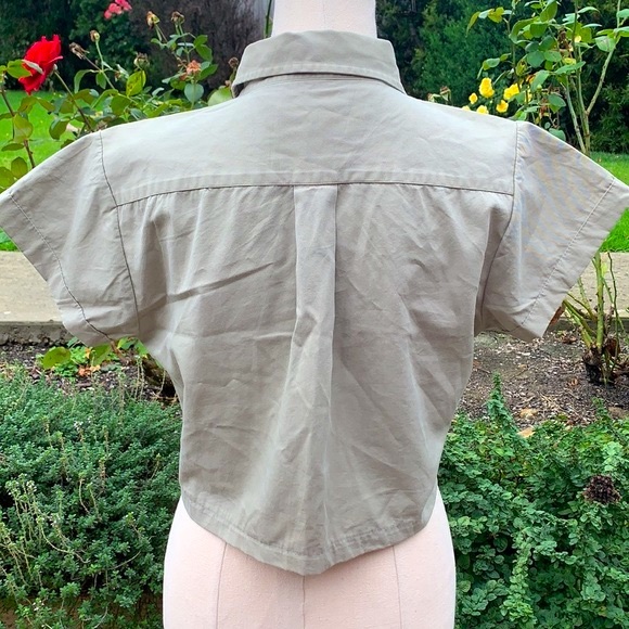 VINTAGE | Alexander Julian reworked crop shirt - Picture 5 of 6